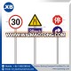 Low factory price safety traffic signs in arabic