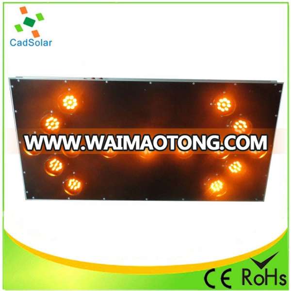 Vehicle mounted led traffic arrow board