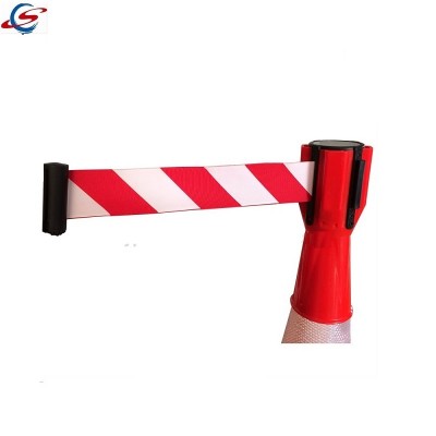 3 meters retractable barrier tape traffic cone belt retractable belt cassette