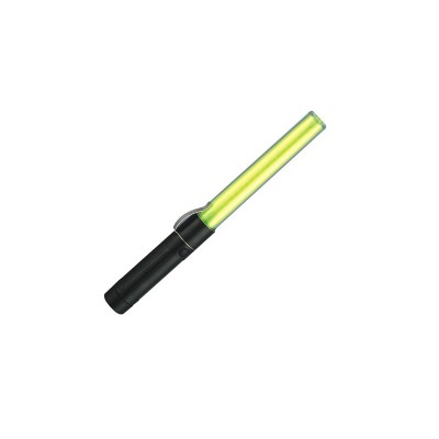 28cm yellow led light baton with torch