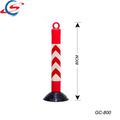 PE Reflective Removable Parking Traffic Warning bollards