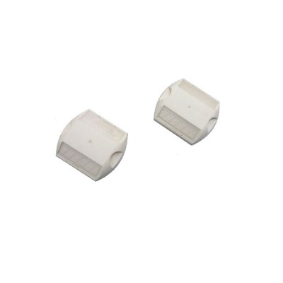 rectangle white color plastic cat eye tachas reflectivas