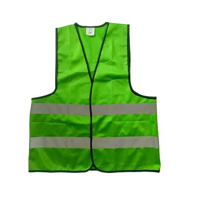 glow in the dark green construction reflective safety vest